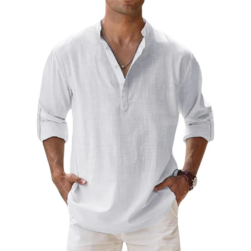New Cotton Linen Shirts