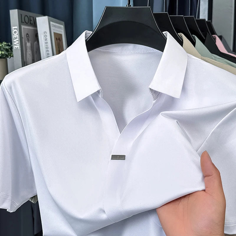 Men Short Sleeve Polo Shirt