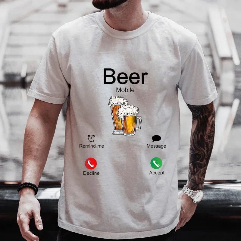 Beer  Graphic T-Shirts